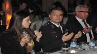 Salihli jandarma, şehit aileleri ve gazileri iftar sofrasında ağırladı