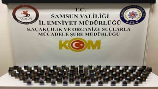 Samsunda 2 bin 120 makaron ele geçirildi