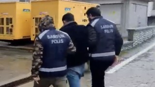Samsunda 9 yıl 5 ay 10 gün hapis cezası bulunan şahıs yakalandı