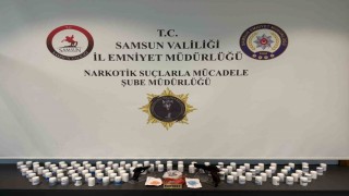 Samsunda yatak odasında ve araçta uyuşturucu ele geçirildi