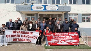 Samsundan Diyarbakıra uzanan gönül köprüsü oyun parkıyla taçlandı