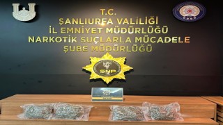 Şanlıurfada 2 kilo 150 gram uyuşturucu ele geçirildi