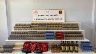 Şanlıurfada 4 bin 580 paket kaçak sigara ele geçirildi
