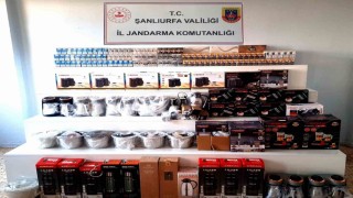 Şanlıurfada 5 bin 700 paket gümrük kaçağı sigara ele geçirildi