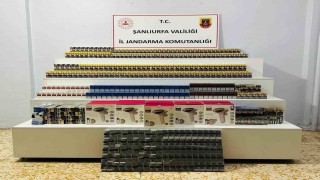 Şanlıurfada kaçak sigara ve telefon ele geçirildi