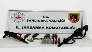Şanlıurfada ruhsatsız silah operasyonu: 1 gözaltı