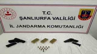 Şanlıurfada ruhsatsız silah operasyonu:2 gözaltı
