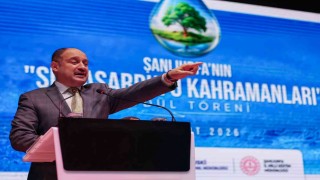 Şanlıurfada su tasarrufu kahramanları ödüllerine kavuştu