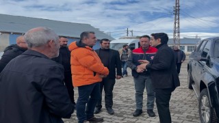 Sarıkamış Kaymakamı Enis Aslantatardan Yeniköye ziyaret
