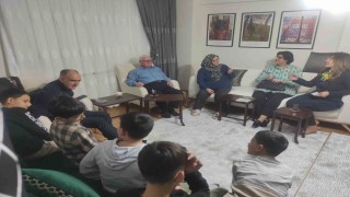 Şehit ailesi ile devlet korumasındaki çocuklar aynı sofrada buluştu