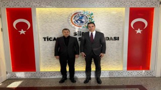 Siirt TSO Başkanı Güven Kuzu, DYP Genel Başkanı Küpeli ile bir araya geldi