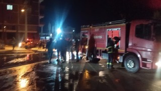 Siirtte akaryakıt istasyonunda çıkan yangında faciadan dönüldü