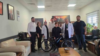 Şikayet kutusundan bisiklet çıktı