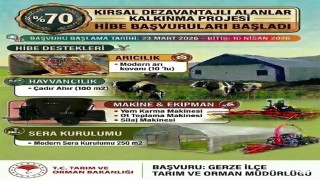 Sinoplu çiftçiye yüzde 70 hibe desteği