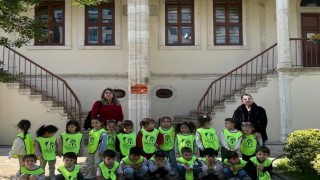 Sinopta minikler kütüphanede