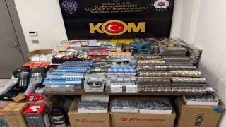 Şırnakta 3 buçuk milyon liralık kaçak malzeme ele geçirildi
