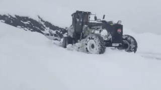 Şırnakta ekiplerin kar mesaisi