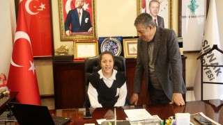 Şırnakta engelli çocuğun başkanlık hayali gerçek oldu