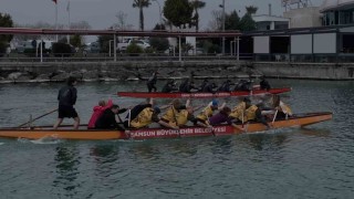 Sisli havaya rağmen kıyasıya rekabet: Dragon Boat Liginde Mart heyecanı