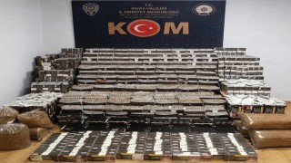 Sivasta on binlerce makaron ele geçirildi