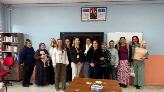 SODAM projesinde görevli kadınlara ilkyardım eğitimi