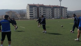Söğütsporlu futbolcular son antrenman sonrası bayram iznine çıktı