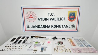 Sökede tarihi eser ve uyuşturucu operasyonu