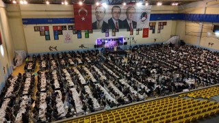 Spor salonunda 2 bin kişi iftar sofrasında buluştu