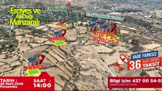 Talasın gözde lokasyonlarında villa parseli fırsatı