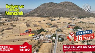 Talasın villa parseli fırsatında sona doğru