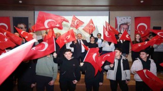Talasta duygu dolu İstiklal Marşı ve Çanakkale Zaferi Anma Programı