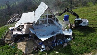 tarım arazisindeki tiny houselar bir bir yıkıldı