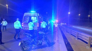 Tekirdağda iki motosiklet çarpıştı: 3 yaralı