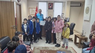 Tepebaşında miniklerden Gazzeye bağış