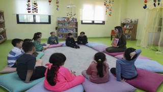 Toroslar Çocuk Kampüsünde masal ve drama ile gelişim destekleniyor