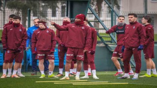 Trabzonspor ara vermeden Eyüpspor maçı hazırlıklarına başladı
