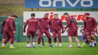 Trabzonspor, Galatasaray maçı hazırlıklarını sürdürdü