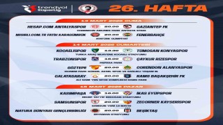 Trendyol Süper Ligde 26-27. hafta programları açıklandı
