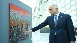 Türk Dünyası Turizm Başkenti seçilen Ankarada resim sergisi