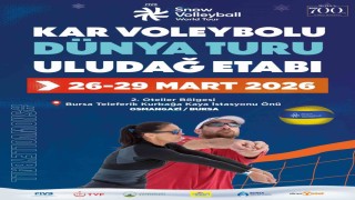 Uludağ İçecek Türk A.Ş., Uludağda düzenlenecek 2026 FIVB Kar Voleybolu Dünya Turunun sponsoru oldu