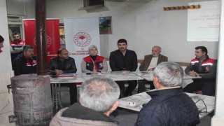 Üreticilere sulama ve kırsal kalkınma destekleri anlatıldı