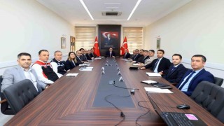 Vali Akbıyık başkanlığında ‘Tarımda doğal afet kaynaklı‘ zararlar değerlendirildi