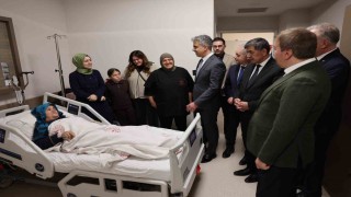 Vali Aydoğdudan hastalara ziyaret