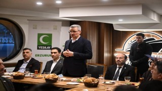 Vali Baruş, Yeşilayın iftar programına katıldı