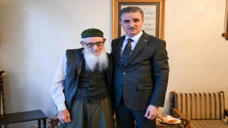 Vali Baruştan vefa ziyareti