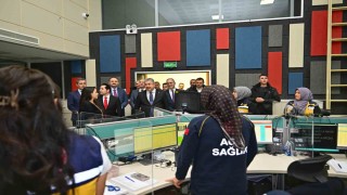 Vali Yılmaz, güvenlik ve acil durum faaliyetlerini inceledi