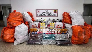 Vanda 9 milyon 903 bin TL değerinde kaçak malzemeler ele geçirildi