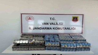 Vanda gümrük kaçağı malzeme ele geçirildi