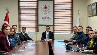 Vanda inci kefali av yasağı öncesi komisyon toplantısı yapıldı