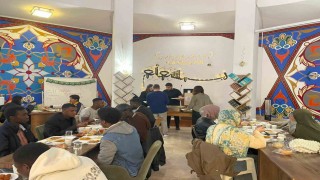 Yabancı uyruklu Müslüman öğrenciler için iftar programı düzenlendi